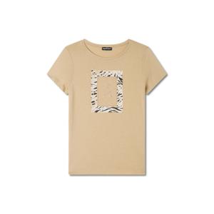 s25wslt3-z80an3-t-shirt-avec-graphisme-femme-freddy-regular-fit-irish-cream-zebra-animalier
