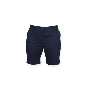 fr606-navy-short-chino-extensible-femme-front-row-navy
