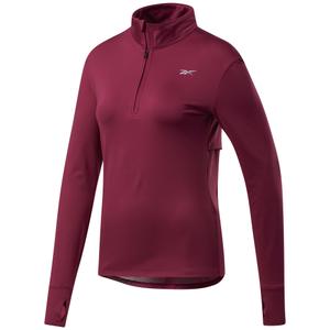 gs1935-sweatshirt-femme-reebok-running-1-4-zip-rose-framboise