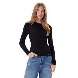 w5yr08-z0040-jblk-pull-col-v-col-rond-femme-guess-hanna-jet-black-a996