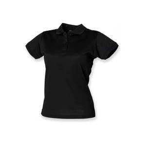 h476-black-polo-femme-henbury-cool-plus-black