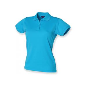 h476-turquoise-polo-femme-henbury-cool-plus-turquoise