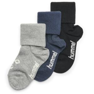 207549-2049-chaussettes-bebe-hummel-sora-x3-noir-gris-bleu-fonce