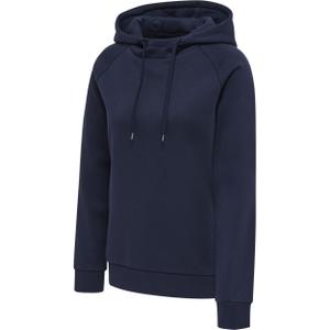 215097-7026-sweatshirt-a-capuche-femme-hummel-red-classic-marine