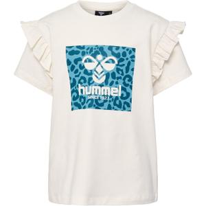 219315-9806-t-shirt-fille-hummel-flowy-fuffle-blanc