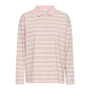 20123667-132005-polo-manches-longues-femme-ichi-becky-strawberry-cream