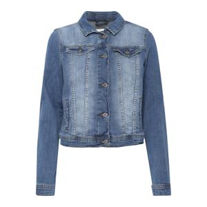 20111235-200928-veste-en-jean-femme-ichi-stampe-washed-med-blue