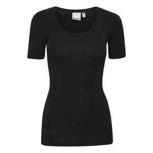 20120345-194008-t-shirt-femme-ichi-zola-plain-black