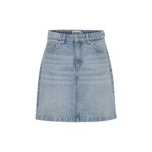 20121846-201866-jupe-en-jean-femme-ichi-aveny-washed-light-blue
