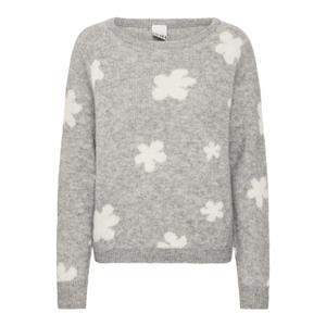 20124544-200318-pull-femme-ichi-kamara-grey-melange