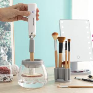 v0103409-nettoyeur-sechoir-automatique-pour-pinceaux-de-maquillage-innovagoods-maklin-blanc-gris-tu