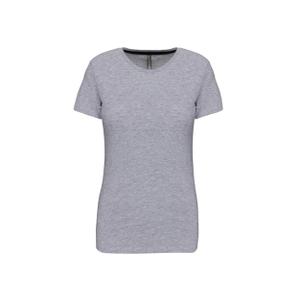 k380-oxfordgrey-t-shirt-femme-kariban-col-rond-coton-gris-chine