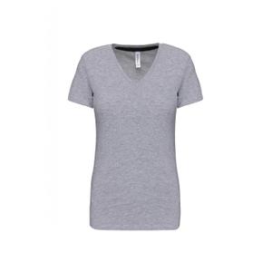k381-oxfordgrey-t-shirt-femme-cintre-kariban-col-v-gris-chine