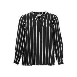 10580350-100367-blouse-femme-kaffe-curve-sida-black-chalk-stripe