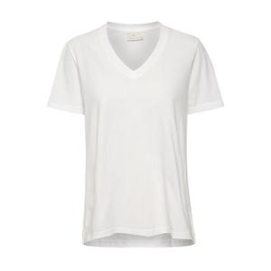 10507170-110601-t-shirt-col-v-femme-kaffe-marin-optical-white
