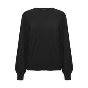 10507905-100121-pull-en-tricot-femme-kaffe-lone-black-deep