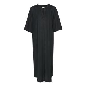 10508312-100121-robe-femme-kaffe-milia-tan-black-deep