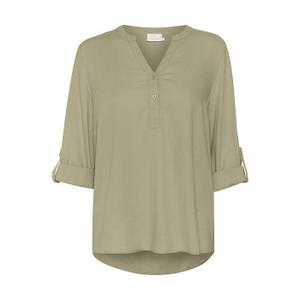 10508313-170115-blouse-manches-longues-femme-kaffe-milia-oil-green