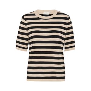 10508410-104677-t-shirt-femme-kaffe-lizza-smoke-gray-black-deep-stripe
