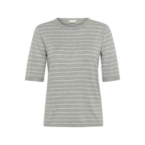 10508410-106766-t-shirt-femme-kaffe-lizza-grey-mel-chalk-narrow-stripe