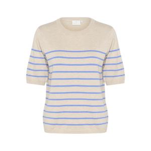10508410-106997-t-shirt-femme-kaffe-lizza-feather-gray-mel-blue