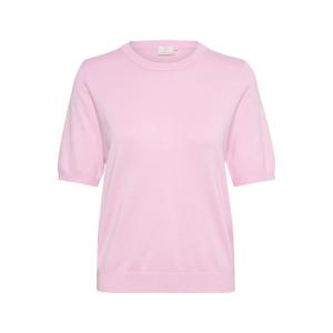 10508445-132805-pull-col-rond-femme-kaffe-lizza-pink-mist