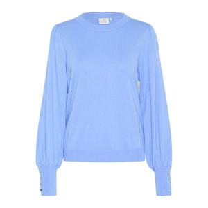 10508681-183936-pull-en-tricot-a-col-rond-avec-boutons-femme-kaffe-lizza-ebb-and-flow