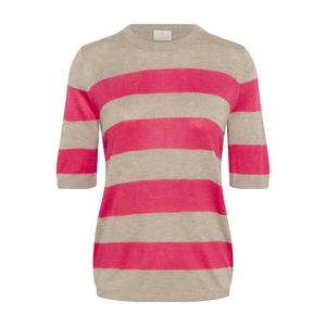 10509304-107229-blouse-en-tricot-femme-kaffe-loren-featherg-rasp-wide-stripe