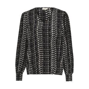10509405-106972-blouse-femme-kaffe-alice-black-white-elephant-graphic