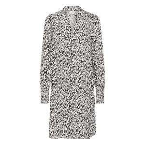 10509495-106919-robe-femme-kaffe-mathilde-chalk-black-graphic-lines