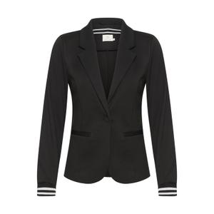 10550800-107467-blazer-femme-kaffe-kinnie-black-silver-lurex-stripe