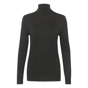 500023-100125-pull-col-roule-femme-kaffe-astrid-dark-grey-melange