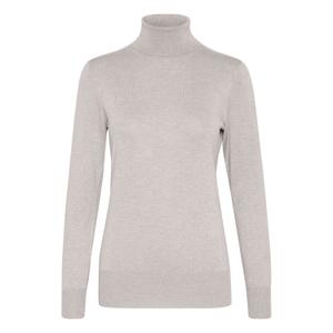 500023-1702051-pull-col-roule-femme-kaffe-astrid-elephant-skin-melange