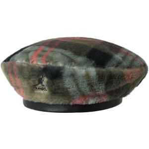 k4369-tb211-beret-fausse-fourrure-femme-kangol-taupe-plaid