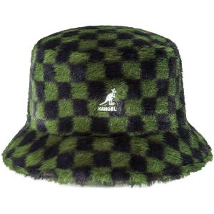 k4370-oc301-bob-fausse-fourrure-femme-kangol-olive-check