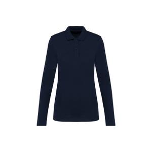 pk203-deepnavy-polo-manches-longues-suprima-femme-kariban-premium-deep-navy