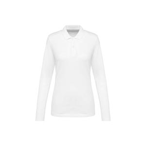 pk203-white-polo-manches-longues-suprima-femme-kariban-premium-white