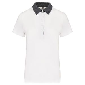 k261-white-darkgreyheather-polo-jersey-femme-kariban-white-dark-grey-heather