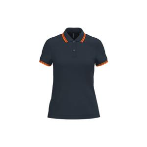 k273-navy-orange-polo-a-liseres-contrastes-femme-kariban-navy-orange