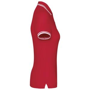 k273-red-white-polo-a-rayures-femme-kariban-red-white
