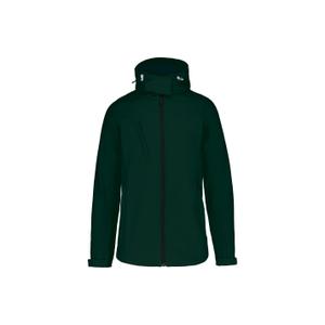 k414-bottlegreen-veste-a-capuche-femme-kariban-softshell-bottle-green