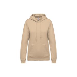 k473-lightsand-sweatshirt-a-capuche-femme-kariban-light-sand