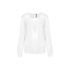 k5003-offwhite-blouse-manches-longues-crepe-femme-kariban-off-white