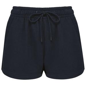 k799-navy-short-ecoresponsable-molleton-non-gratte-femme-kariban-navy