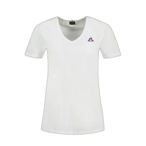 2510064-t-shirt-col-v-femme-le-coq-sportif-essentiel-n-1-new-optical-white