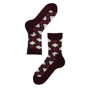 630-055-chaussettes-femme-lenz-longlife-red-rhombus-35-38