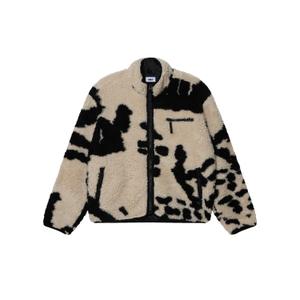 121800607cly-polaire-femme-obey-shaggy-sherpa-clay-multi
