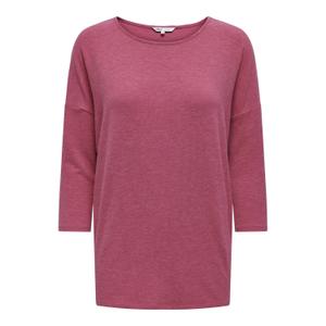 15157920-4618132-t-shirt-3-4-femme-only-glamour-cerise