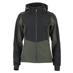 acafe-yd-k-kaki-noir-blouson-a-capuche-zippe-contrecolle-mesh-femme-peak-mountain-softshell-kaki-noir