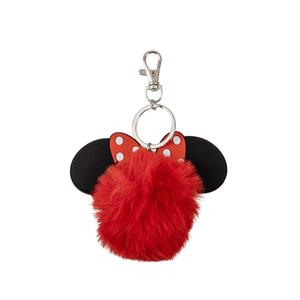 887746847768-porte-cle-femme-peers-hardy-disney-minnie-pompom-noir-rouge-tu